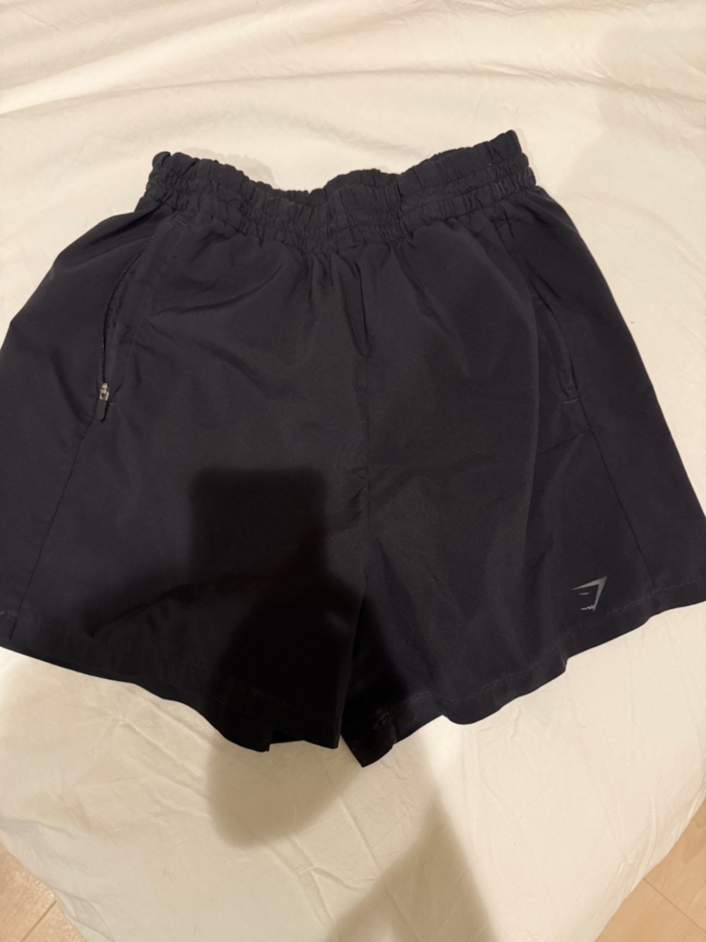Gymshark Black Run & Training Shorts